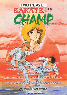 Karate Champ arcade artwork